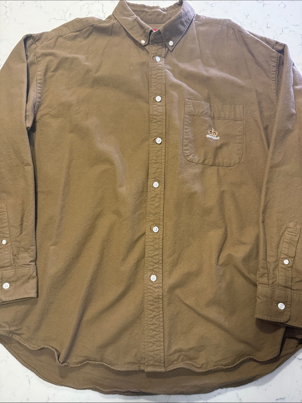 Supreme loose fit oxford shirt